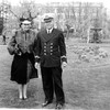 Violet and John Stanley Parker in Halifax in 1941--just before he shipped out with the Royal Navy